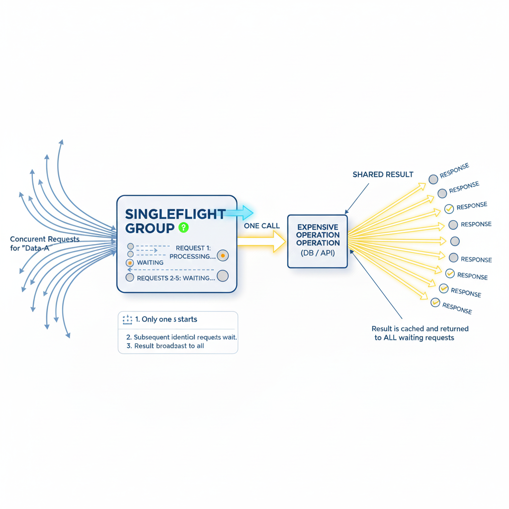Singleflight Illustration